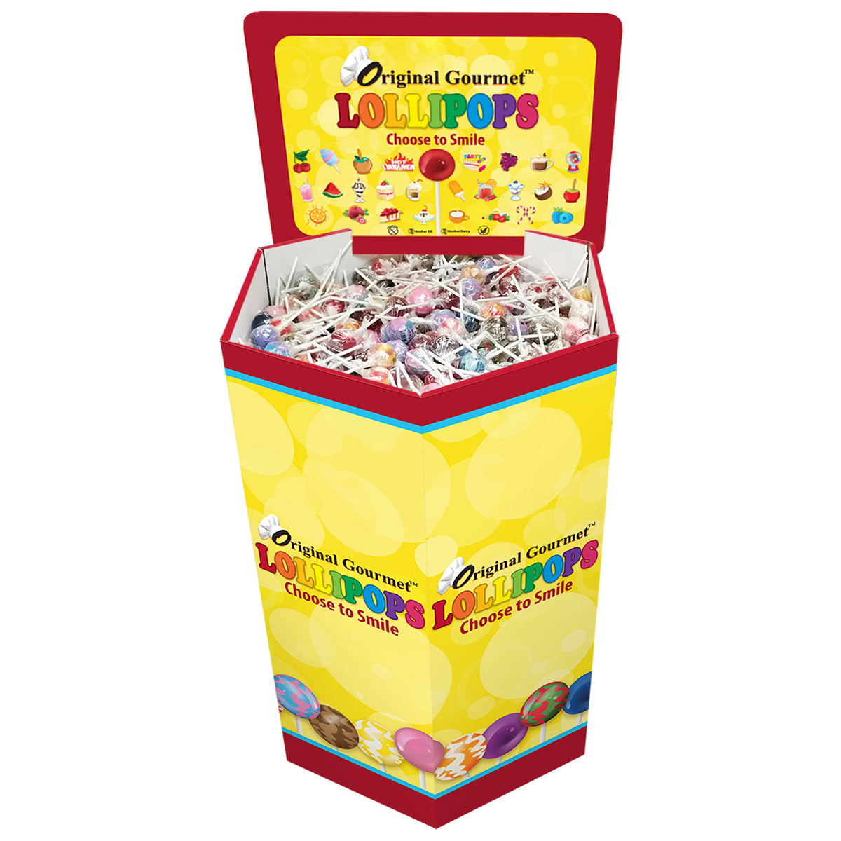 Pop Up Floor Display (600 Count) – Original Gourmet Food Co