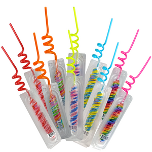 Crazy Pop Straw Assorted Flavors 50ct