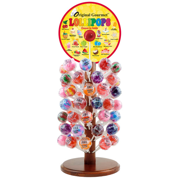 Lollipop Counter Display + 120 Lollipops